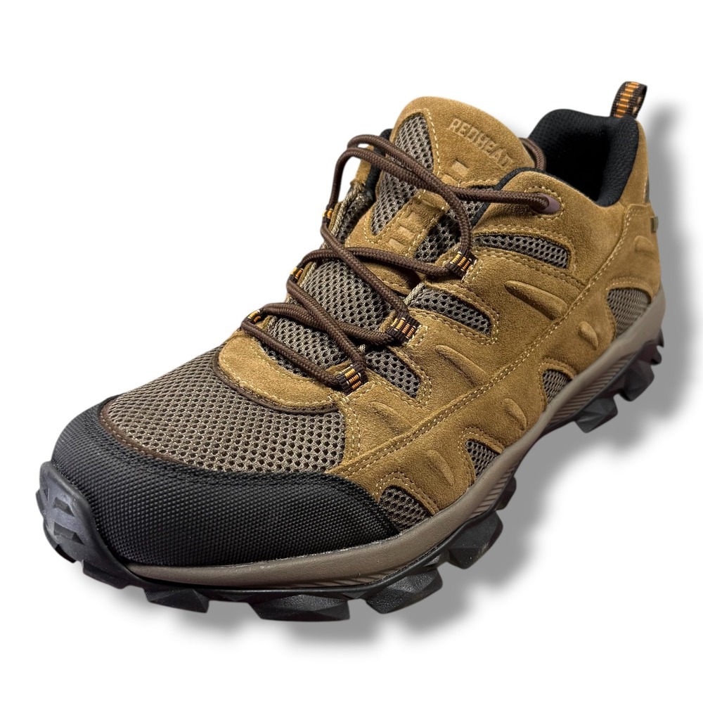 Redhead Mens Hiking Shoe Left Shoe Only Brown Suede Mesh Low Top 11.5M 3043812